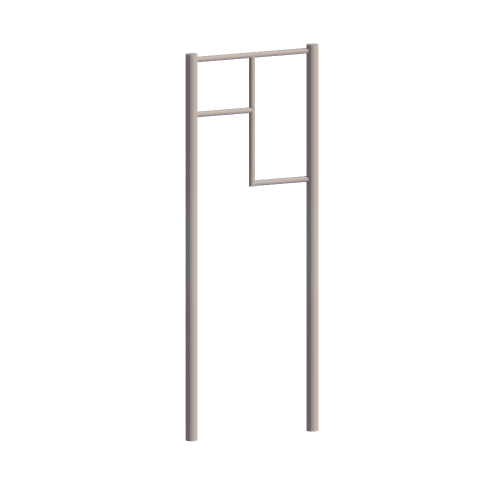 Outdoor Fitness Equipment - Chin Up Station