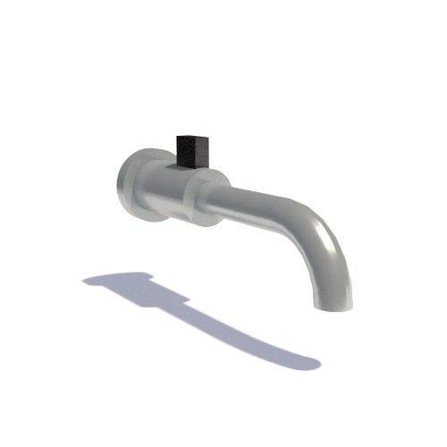 Lavatory Faucet: Wall Mount