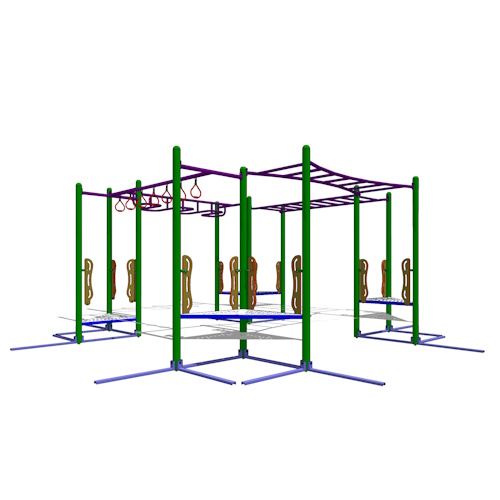 Play Structure: Combination Climbing Structure