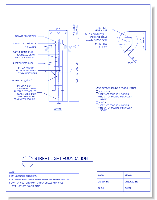Street Light Foundation