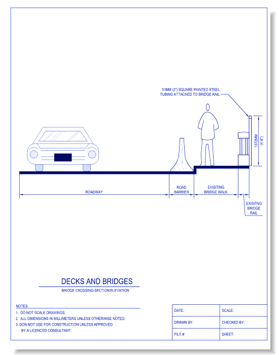 Bridge Crossing-Section/Elevation