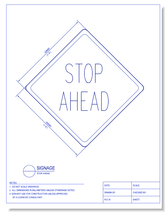 Stop Ahead