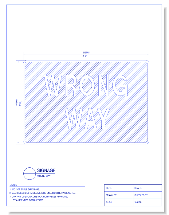 Wrong Way