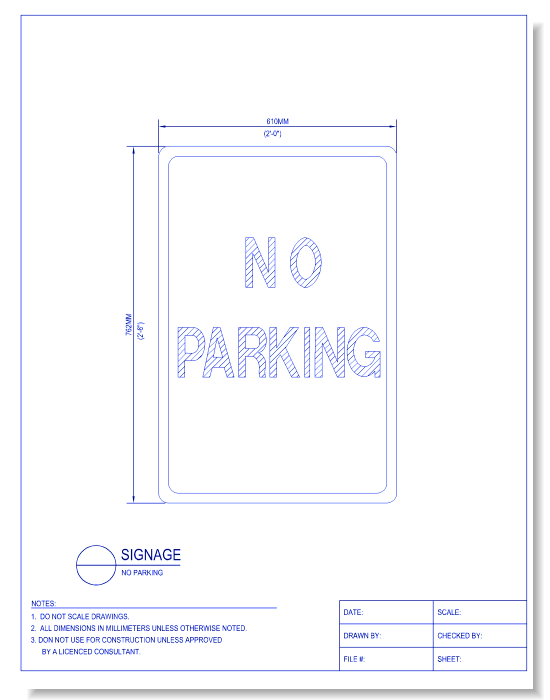No Parking