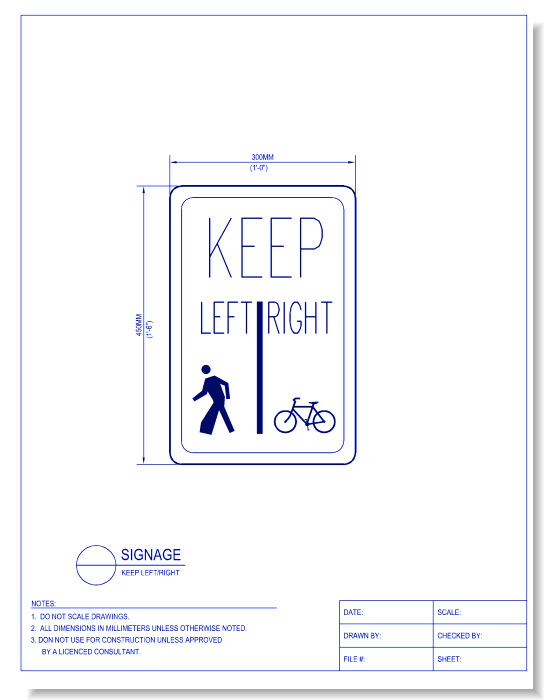 Keep Left/Right