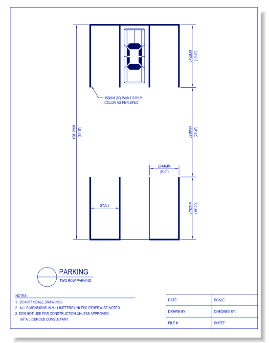 Two Row Parking