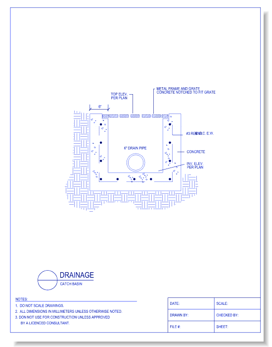 Catch Basin
