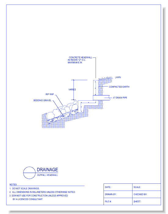 Outfall Headwall