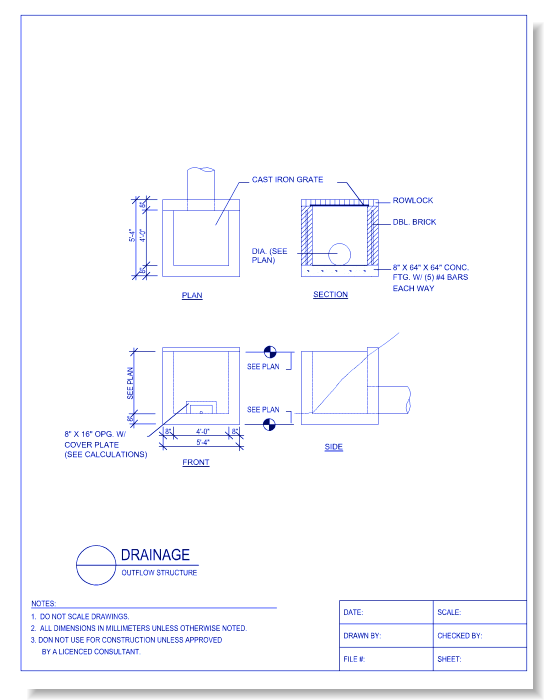 Outflow Structure