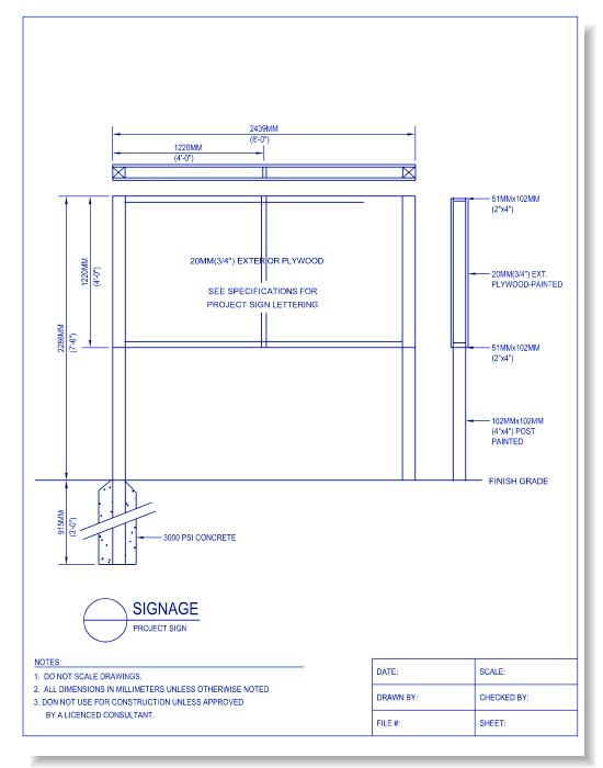 Project Sign