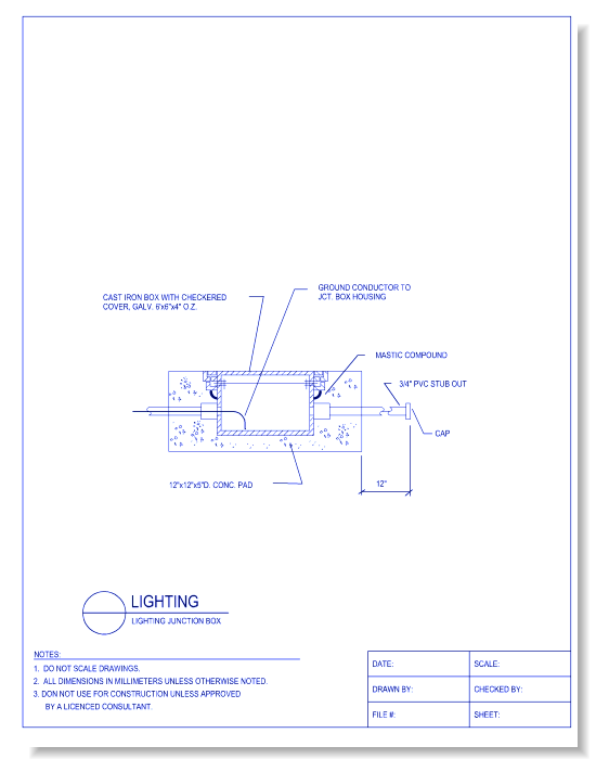 Lighting Junction Box