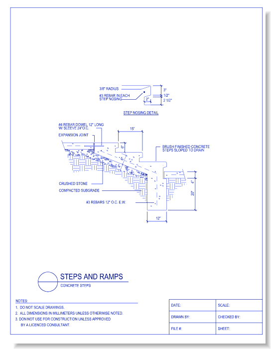 Concrete Steps