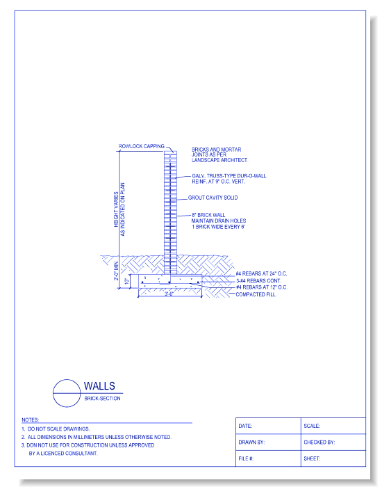 Brick - Section