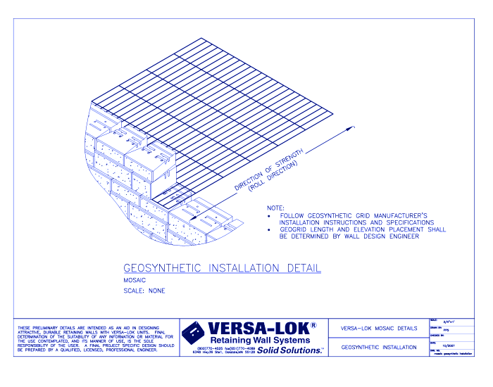Geosynthetic Install