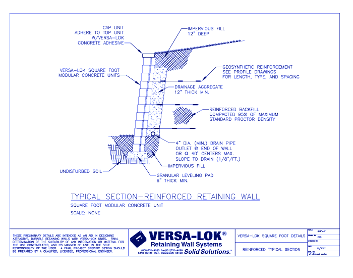 Reinforced Section