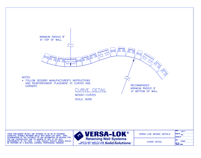 Mosaic Curve