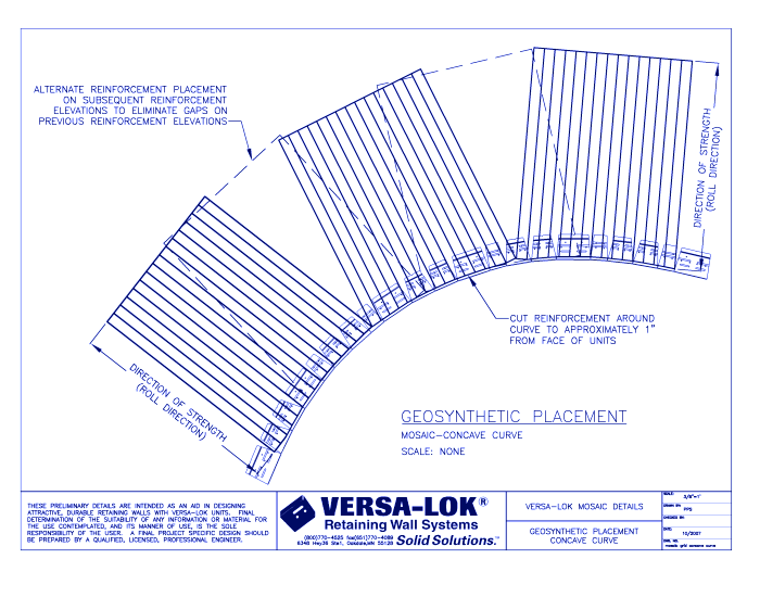 Grid Concave Curve