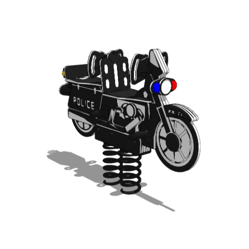 6366I - Police Motor Spring Rider
