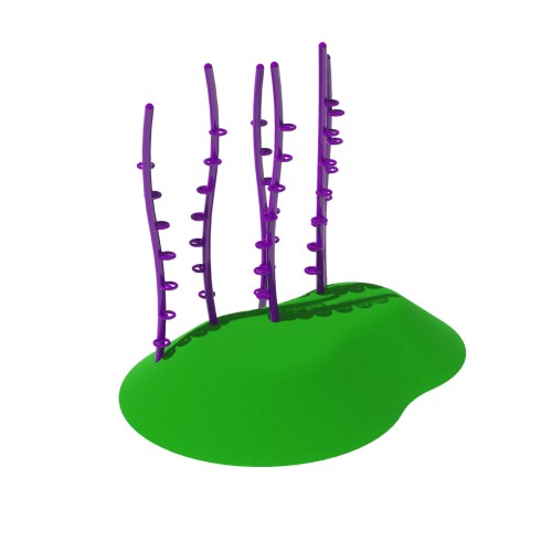 CAD Drawings BIM Models GameTime 6356 - Dune 12 With Sprout Climbers