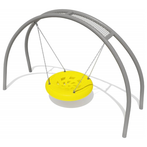 CAD Drawings BIM Models GameTime 5058 - Arch Swing (Galvanized)