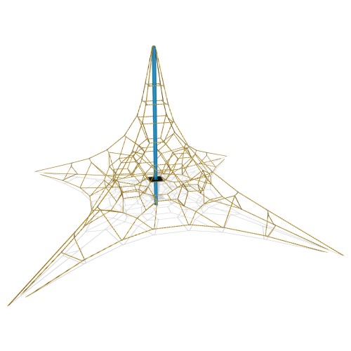 CAD Drawings BIM Models GameTime 5933SP - VistaSky™ Rope Tower 4