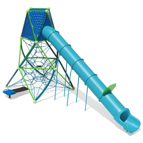 CAD Drawings BIM Models GameTime 6681SP - VistaTwist Tower 5 with Slide