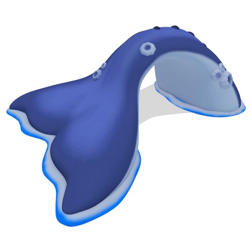 CAD Drawings GameTime 7029 - Wally Whale Tail