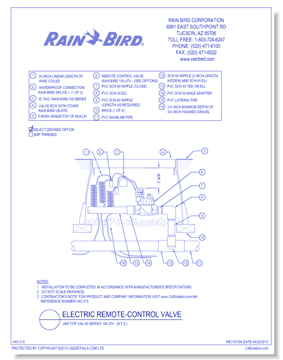 Jar Top Valve Series - 100-JTV