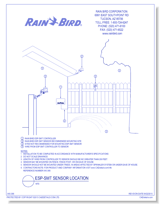 ESP-SMT Sensor Location