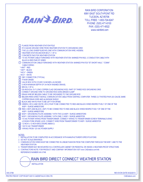 Direct Connect Weather Station 2 of 2