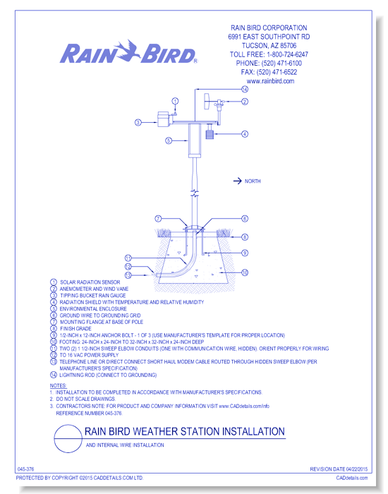 Weather Station Installation