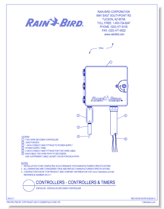 ESP50LXD - ESP200LXD Decoder Controller