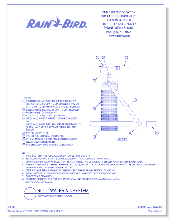 Root Watering System - RWS-M