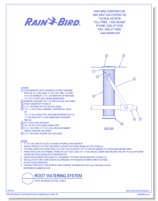 Root Watering System - RWS-S