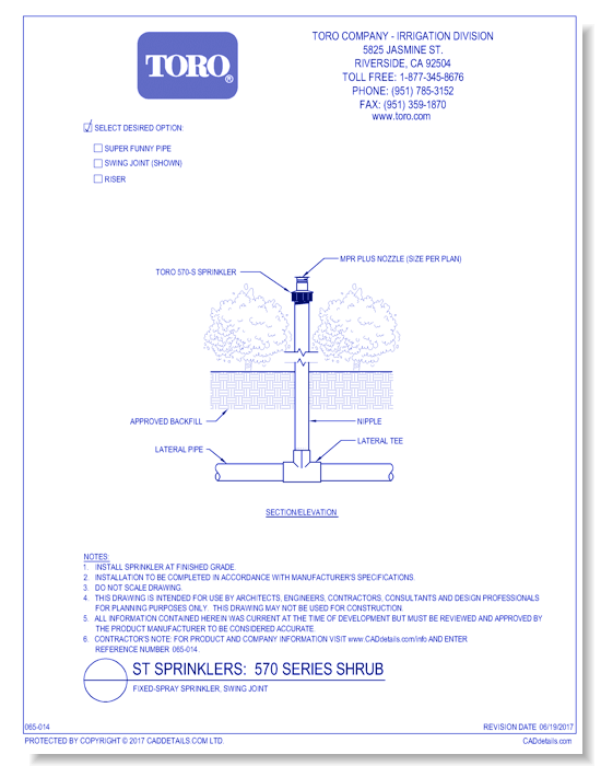 570 Series Shrub