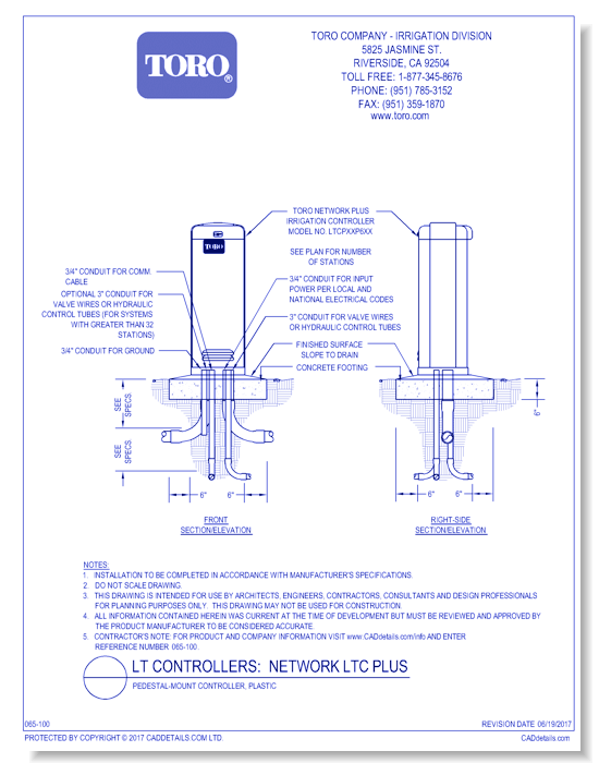 Network LTC Plus, Pedestal Mount, Plastic