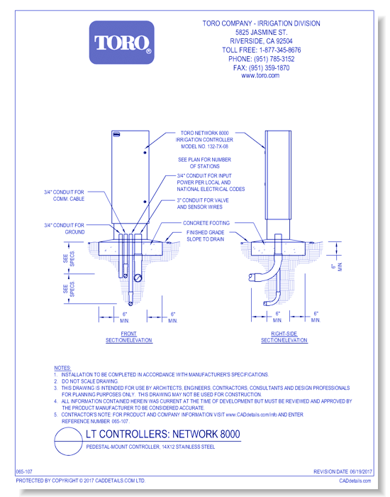 Network 8000, Pedestal Mount, 14x12 Stainless Steel
