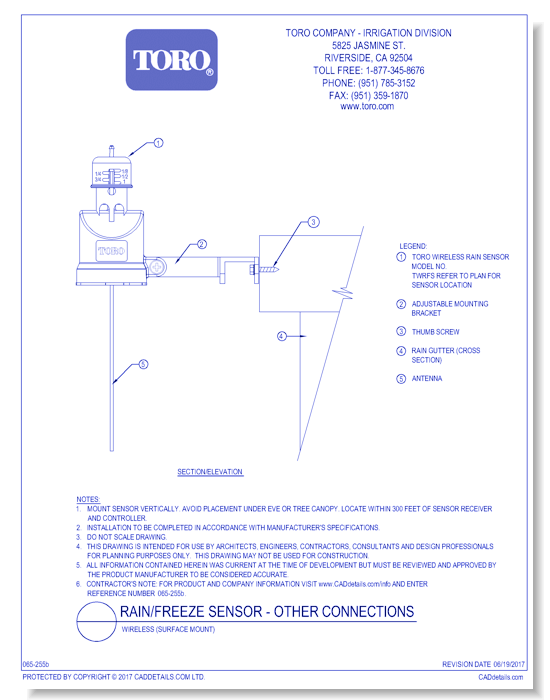 Rain / Freeze Sensor - Other Connections