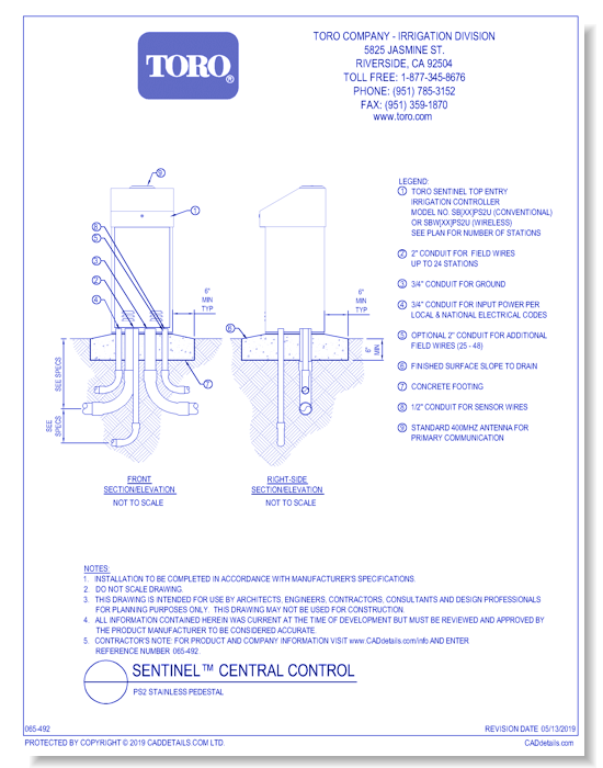 PS2 Stainless Pedestal