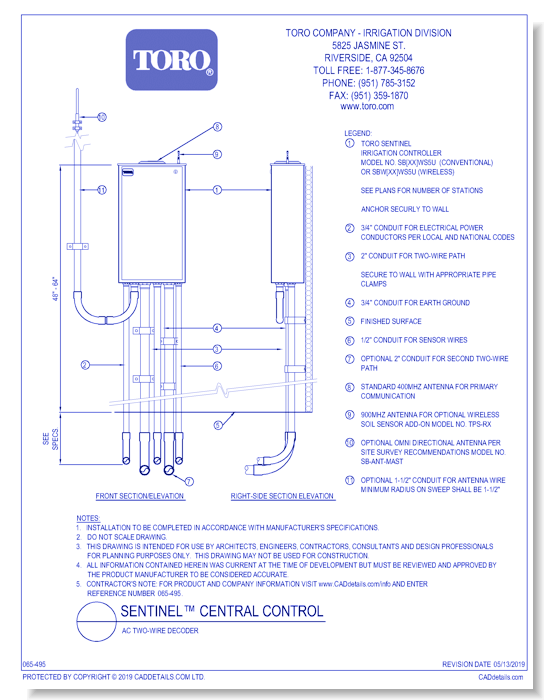 WS5 Stainless Wall-Mount
