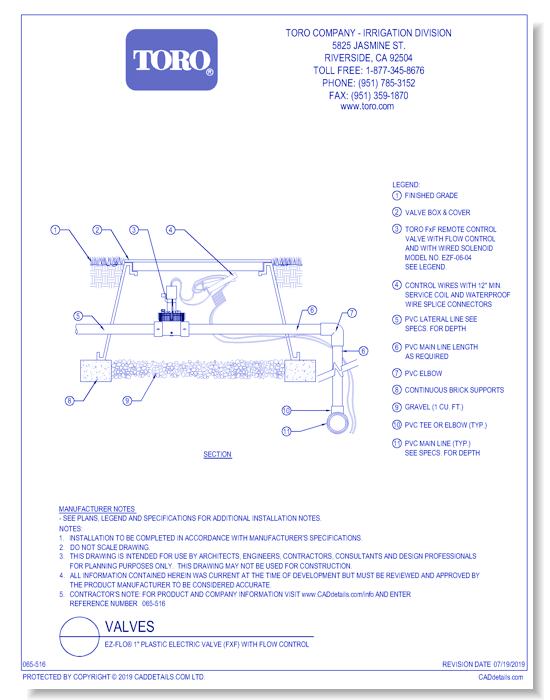 EZ-Flo® 1" Plastic Electric Valve (FxF) With Flow Control