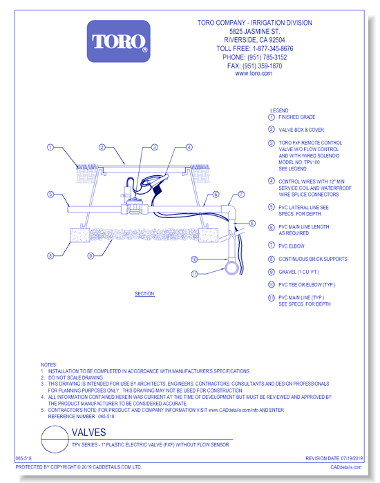TPV Series - 1" Plastic Electric Valve (FxF) Without Flow Sensor