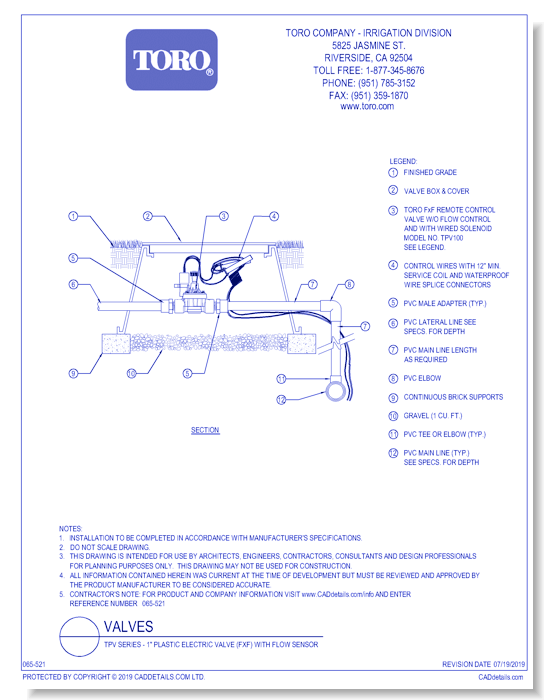 TPV Series - 1" Plastic Electric Valve (FxF) With Flow Sensor