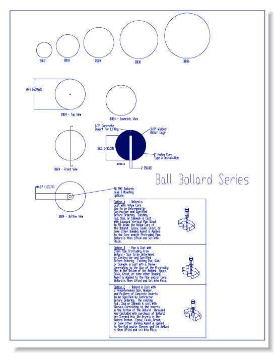 Ball Bollard Series