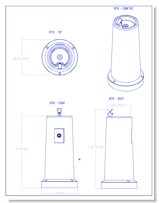 DF-PB Drinking Fountain