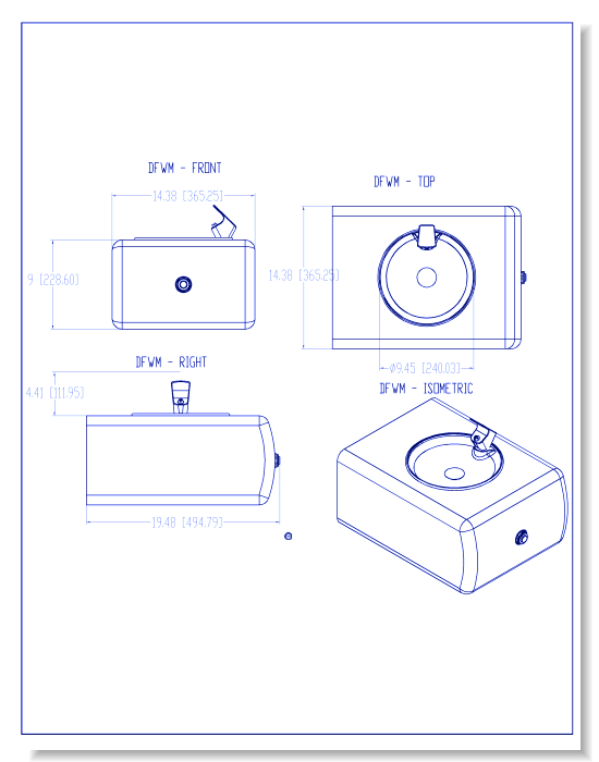 DF-WM Wall Mount Drinking Fountain