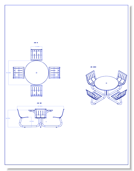 LTRND Steel Table - Petersen Manufacturing Company, Inc. - CADdetails