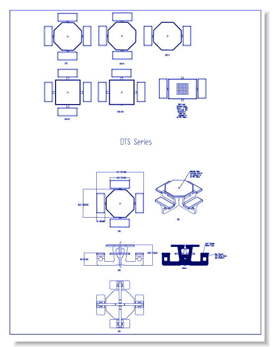 OTS Series Picnic Tables