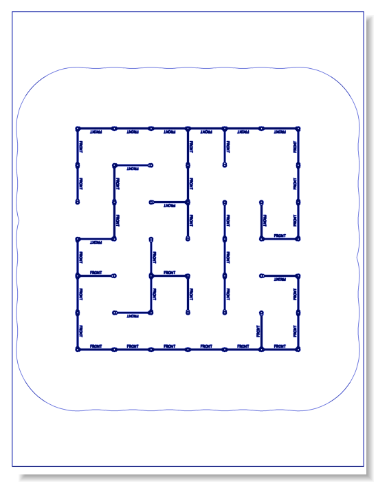 Model 704-S082J: Sensory Maze Large Maze