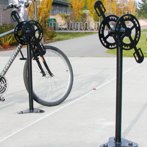 CAD Drawings Huntco Site Furnishings Spokesman Bike Rack